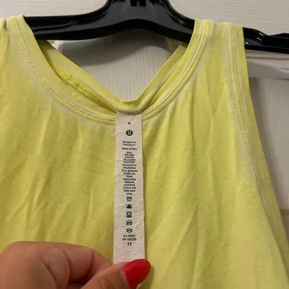 Lululemon Athletica It’s a Tie Tank 6 - Picture 5 of 7